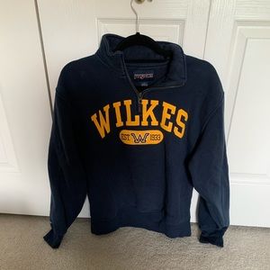 Jansport Wilkes University Quarter-Zip Sweatshirt